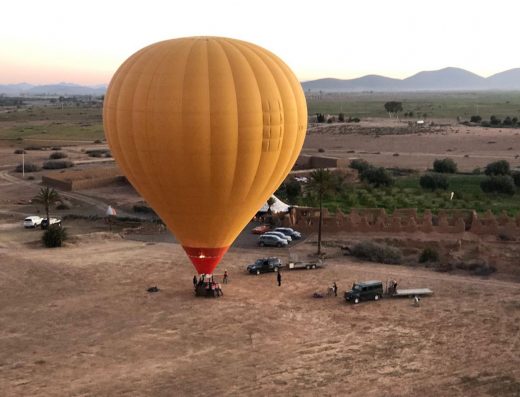 Montgolfière Marrakech jour