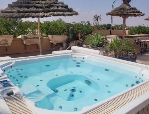 Terrasse privée avec Jacuzzi Marrakech