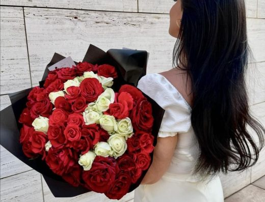 Bouquet de roses Marrakech