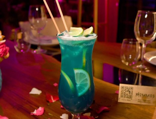 Cocktails sans alcool au Nommos Tanger
