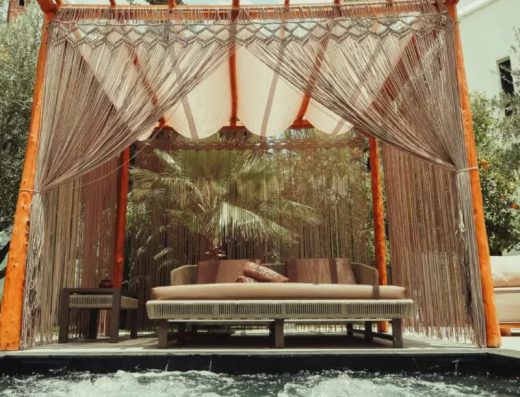 Espace intimiste 1 avec jacuzzi Famous Beach Marrakech