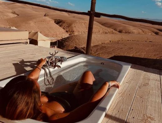 Agafay camp baignoire