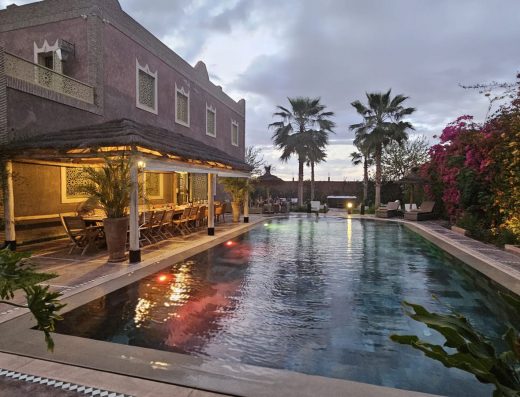 Piscine Chauffé à Marrakech