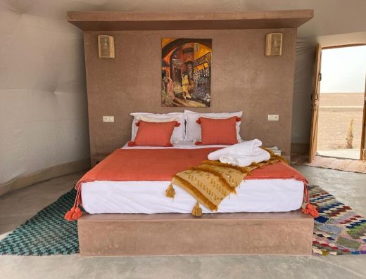 Dome lit double Agafay Valley Orange