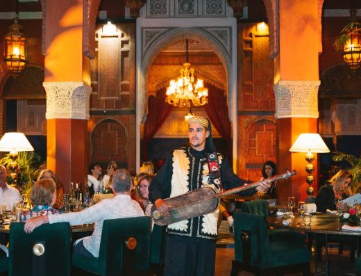 Musique Gnaoua au Palais Narwana à Marrakech