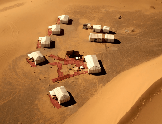 Merzouga : Nuit dans une tente de luxe au Sahara