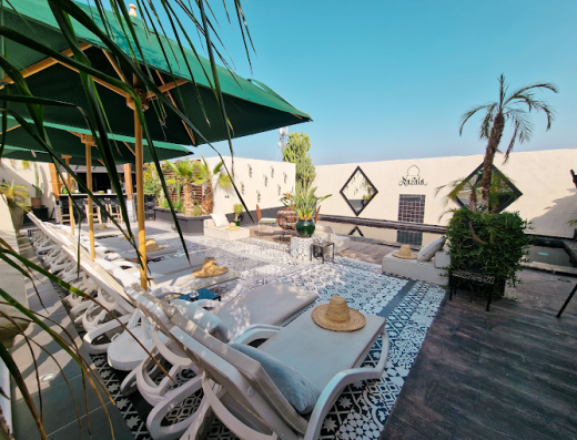 Terrasse piscine Rizd Razala Marrakech