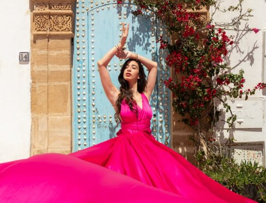 Shooting photo Flying Dress à Rabat