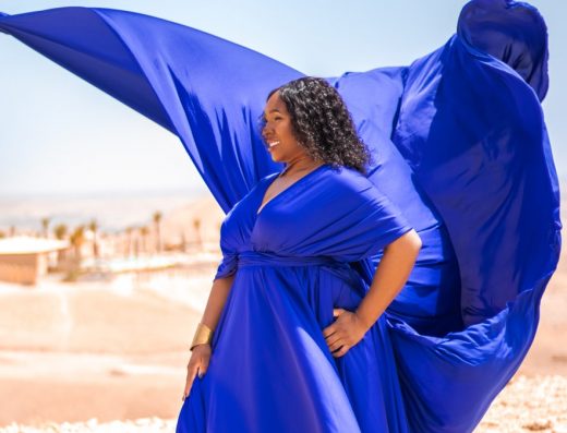 Shooting photo Flying Dress à Marrakech